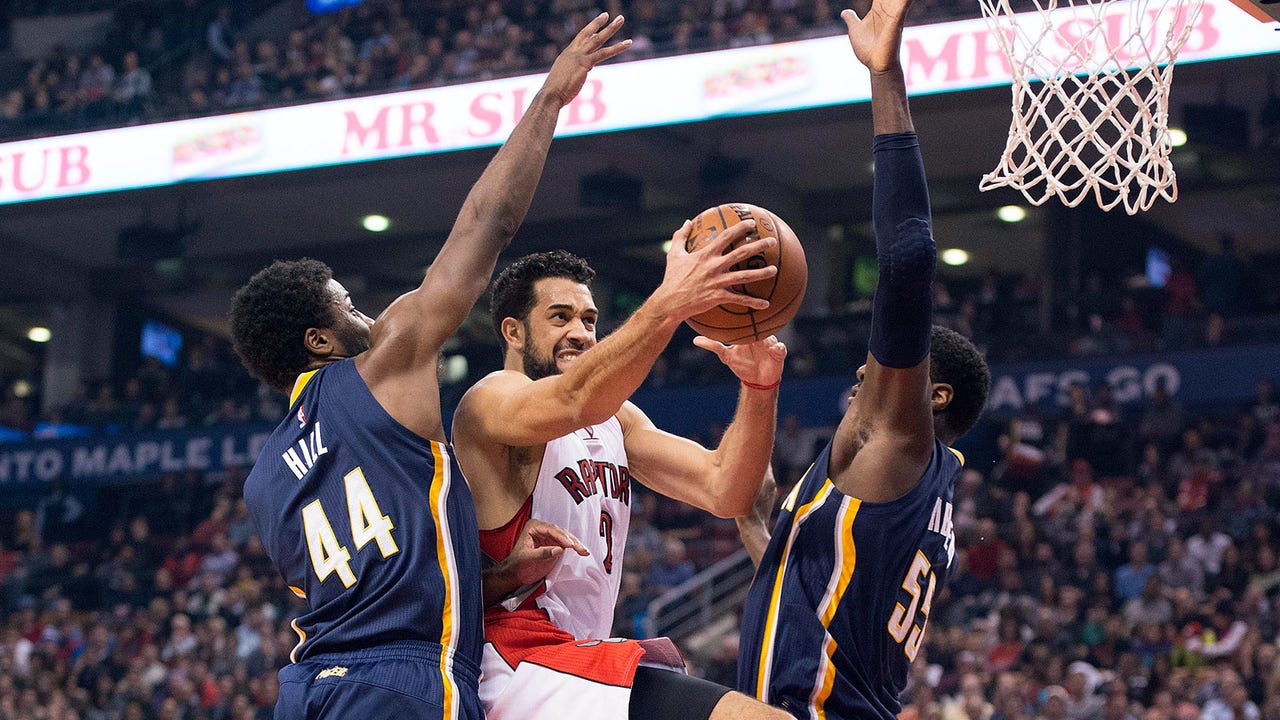 Raptors hand slumping Pacers seventh straight loss